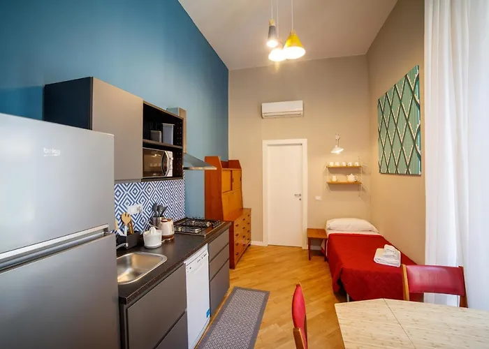 Design Apartments Next Bellini Square By Houseinnaples